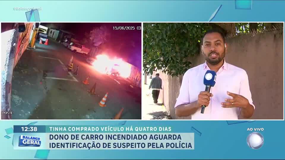 Dono de carro incendiado afirma que veículo não estava abandonado e busca o responsável pelo crime