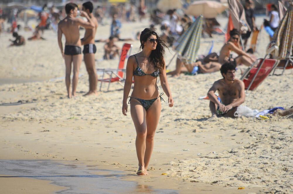 Praia de Ipanema está recomendada para banhistas
