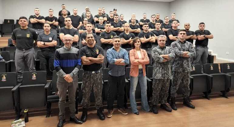 Entre os alunos estão capitães, tenentes e major de São Paulo e de outros estados