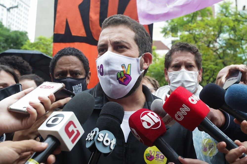 Guilherme Boulos, candidato do PSOL à prefeitura de SP