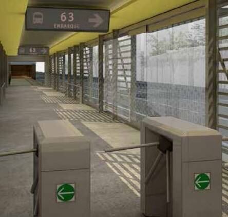 Estações e coletivos serão monitorados por câmeras 24 horas por dia