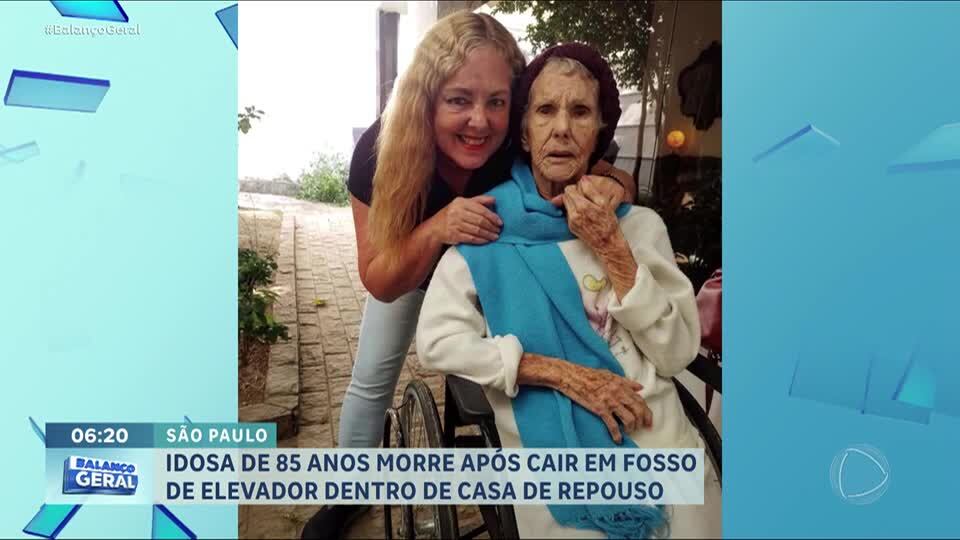 Idosa morre ao cair no fosso de elevador de casa de repouso em São Paulo
