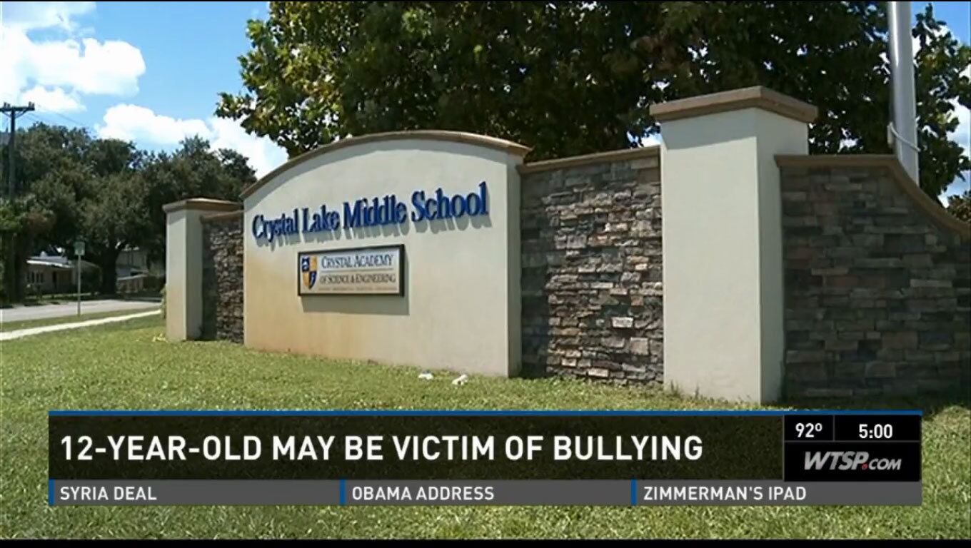 

O bullying supostamente começou na escola. “Se conseguirmos alguma evidência
de ofensa criminal, as pessoas envolvidas serão punidas”, disse Judd à agência
Associated Press

