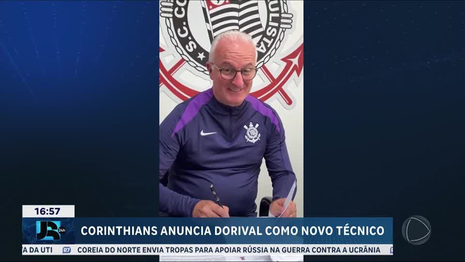 Corinthians anuncia oficialmente a contratação de Dorival Júnior, ex-técnico da seleção brasileira
