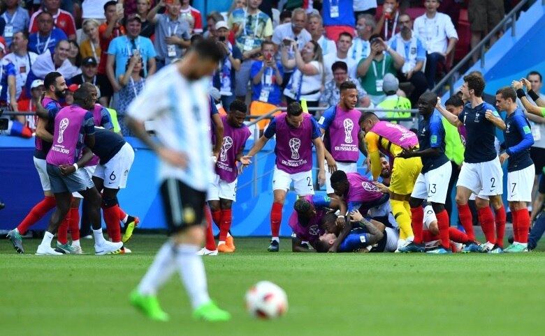 França venceu a Argentina de Lionel Messi em Kazan
