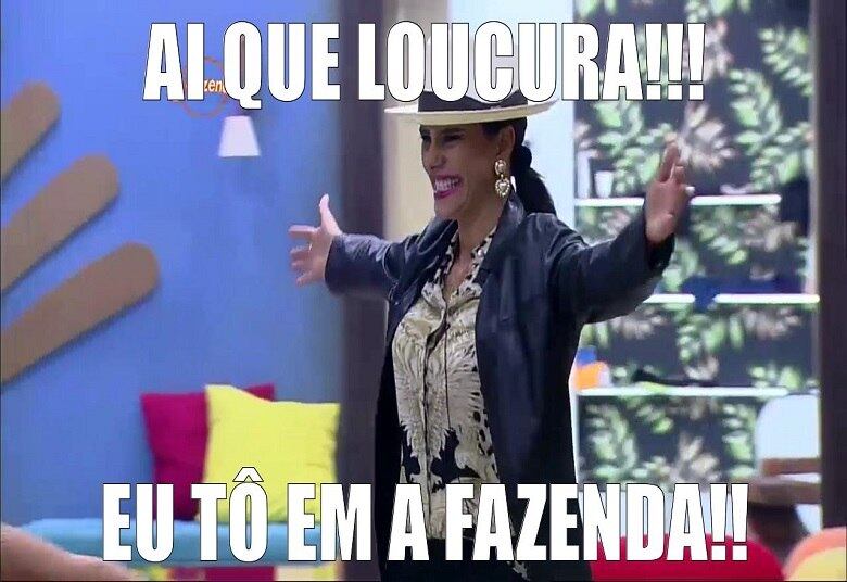 A visita da socialite Narcisa Tamborindeguy animou a sexta-feira (6) dos peões de A Fazenda 8

+ Narcisa entrega a carta de Li Martins e comove os peões durante a leitura feita por JP
+ Confira tudo o que rolou ontem (6) na Festa A Magia do Circo
+ Tribunal de A Fazenda esquenta a noite deste sábado no reality. Veja quem foi considerado culpado
+ Mara agradece JP: "Obrigada por tudo o que você já fez"
+ JP diz que dá conselho para a mãe quando ela sai de balada: "Beija na boca"
+ Sem beijar em A Fazenda, Douglas Sampaio afirma que está com "teia de aranha" na língua
