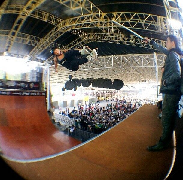 A patinadora de 34 anos já venceu oito vezes os X Games. Seu primeiro título mundial foi aos 18