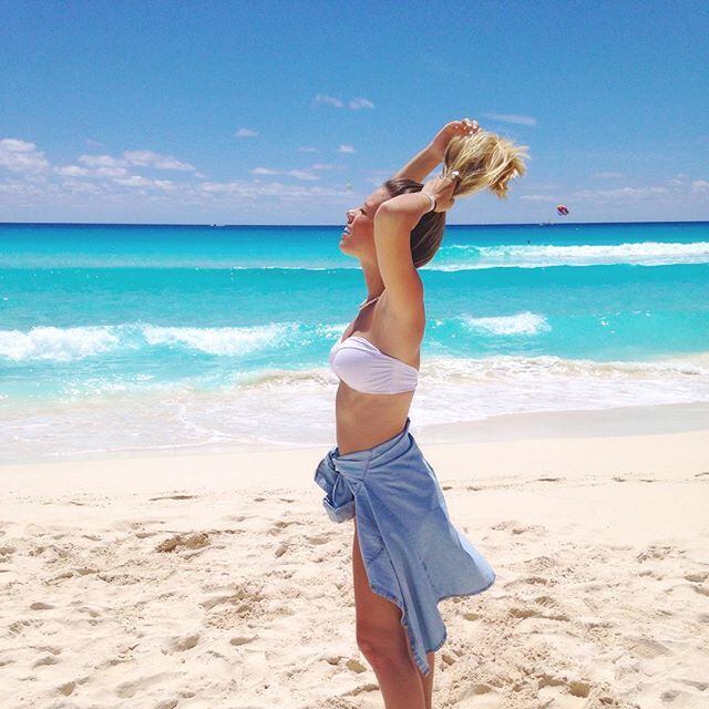 Esta loirinha foi a responsável pelo comentário