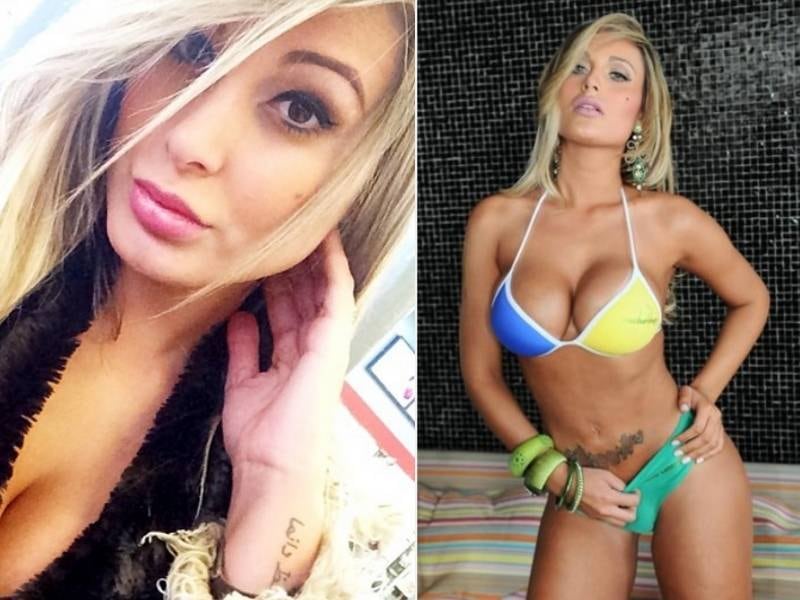 Quando participou do Miss Bumbum, Andressa Urach também tinha os olhos azuis