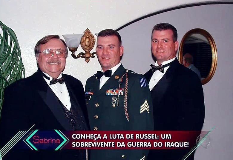 Durante a carreira militar, Russel conheceu vários colegas e fez amizades

+ VÍDEO: Após amputar braços e pernas, jovem brasileiro leva nova vida nos EUA
+ Filho de Hudson ganha look de guitarra e pai torce: “Se meu filho for músico, vou ficar muito feliz”
+ Assista às íntegras do Programa da Sabrina no R7.com/Play!
