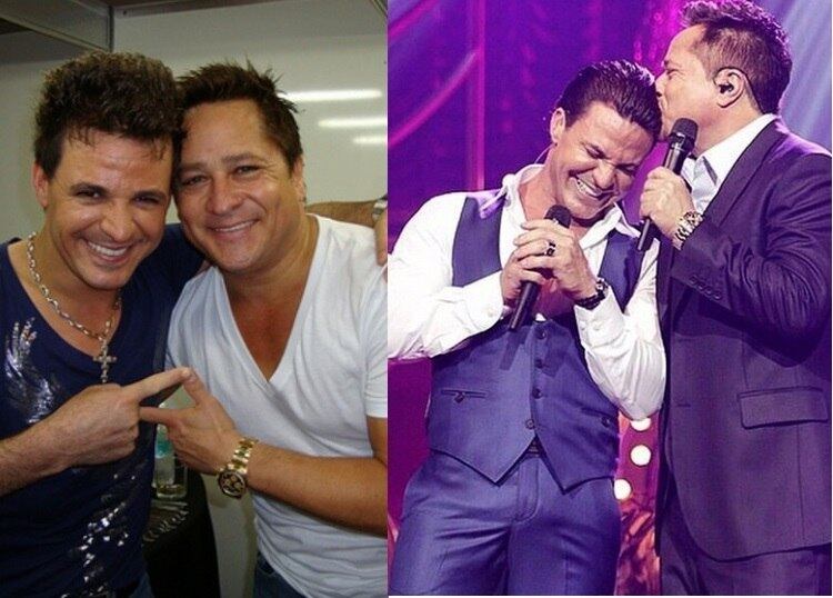 Um dos melhores amigos de Leonardo, Eduardo sempre o encontra para se divertir, tanto em sua fazenda, como para fazer música, como é o caso do CD e DVD Cabaré, em que cantam clássicos que por muito tempo embalaram os Cabarés. Olha como ele mudou! 