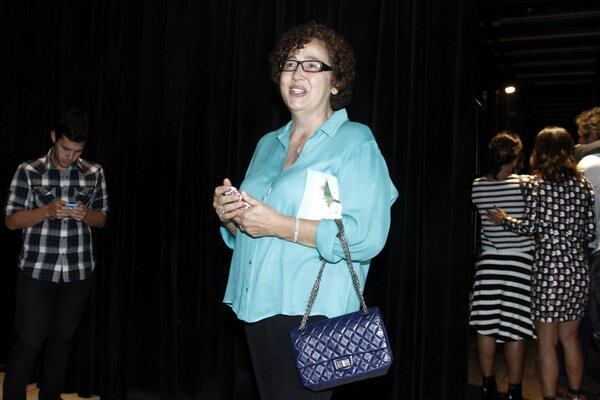 Claudia Jimenez também compareceu ao espetáculo