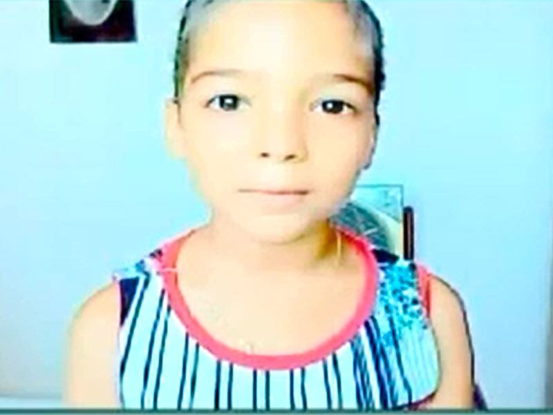 Garotinha, que tem leucemia, conquistou muitos admiradores após postar um vídeo em uma rede social para pedir ajuda