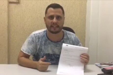 Parlamentar publicou um vídeo explicando o problema