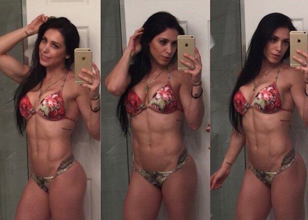 A
gata é uma apaixonada por academia e não passa um dia sem malhar
