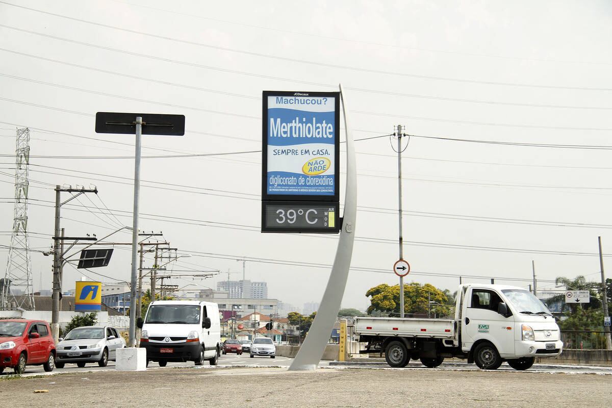 Sensação térmica na zona norte chegou a 39°C