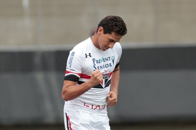 Ganso marcou o gol da vitória contra o Palmeiras neste domingo
