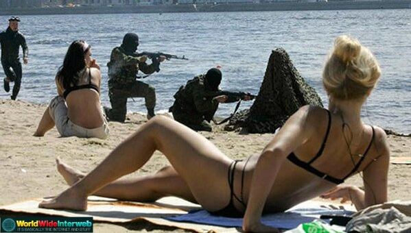 E aquele dia que o Bope deu enquadro em um colchão de fitoplâncton em plena Praia Vermelha?