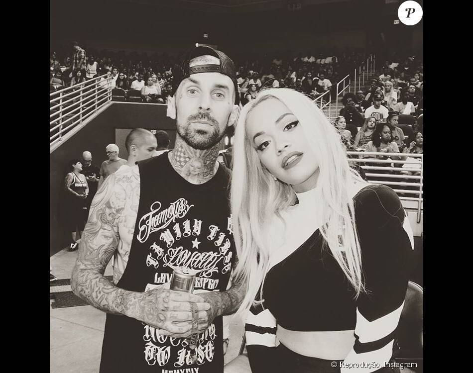 Travis Barker e Rita Ora: namoro está no começo