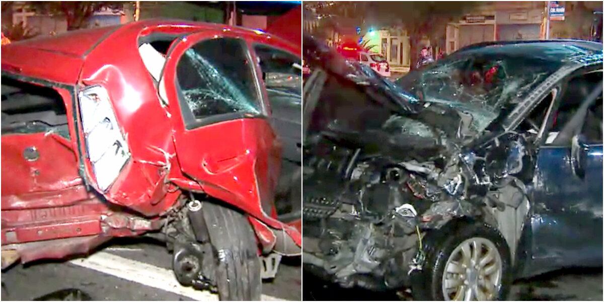 Radial Leste, na altura da rua Joaquim Marra, no sentido bairro, foi bloqueada nesta manhã