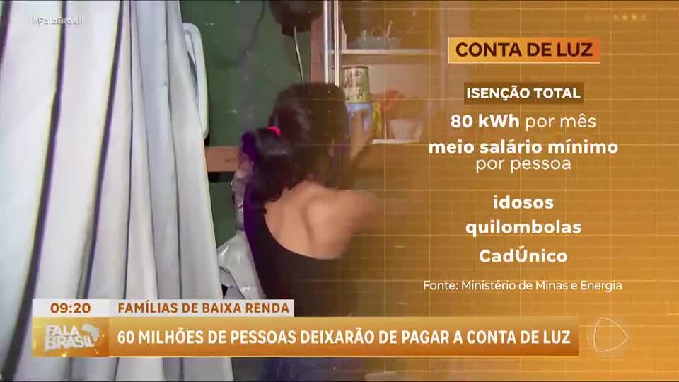 Lula assina medida provisória para ampliar gratuidade de energia