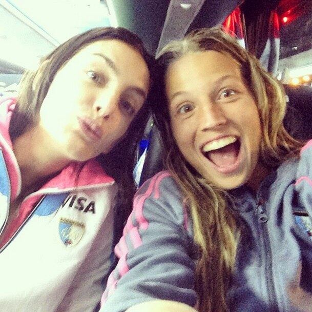 Ao lado de Lucha, Delfina Merino também é sucesso garantido