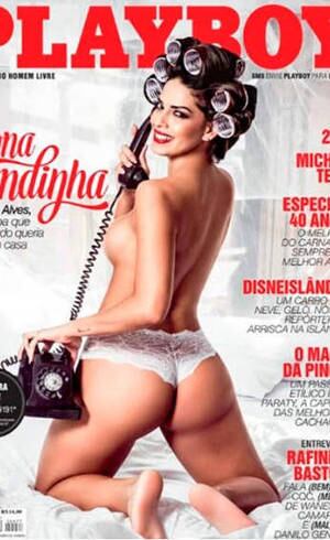 Nuelle Alves é capa da Playboy