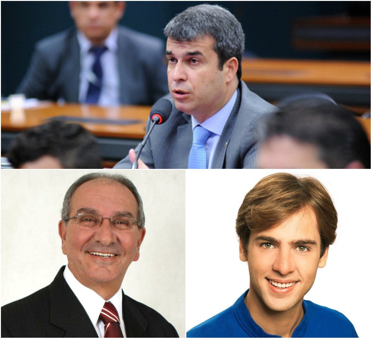 
Jorge Felippe Neto, 22 anos, candidato a deputado estadual, viveu
recentemente uma crise familiar e política dentro de casa. No fim de julho, sua
mãe, a ex-vereadora Vanessa Felippe, acusou seu pai, o ex-secretário municipal
de Assistência Social Rodrigo Bethlem, de ter recebido propina no cargo e
depositado o dinheiro em uma conta na Suíça. A campanha do rapaz entrou em
crise e todo o material publicitário em que o moço aparecia ao lado
do pai foram recolhidos das ruas. O jovem segue em campanha com a ajuda do avô
Jorge Felippe, que é um dos caciques do PMDB
no estado