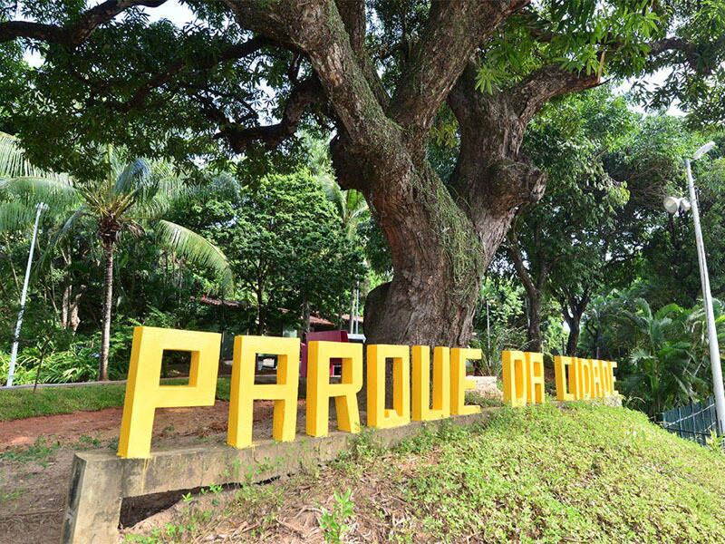Na entrada principal do Parque da Cidade, o Bahia Food Park vai aportar pela primeira vez no Festival da Primavera
