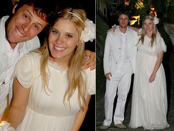 Tiago e Carolina se casaram em 2007, ela estava grávida