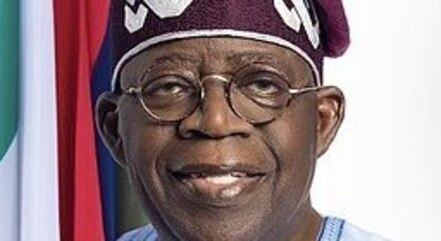 O presidente da Nigéria, Bola Tinubu
