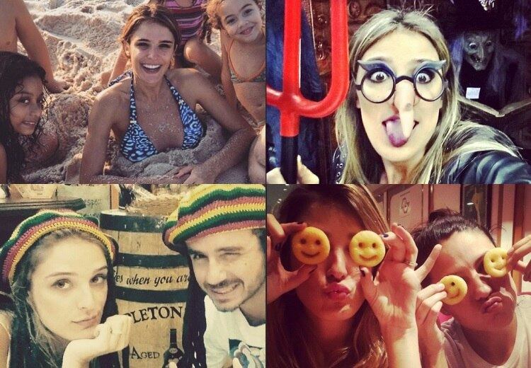 Rafa Brites virou o nome da vez após roubar a cena no reality show SuperStar. Divertida, profissional e bela, ela já foi até comparada com Fernanda Lima. A repórter e apresentadora também é casada com Felipe Andreoli. Apesar de ter todos os motivos para incorporar a diva, em suas redes sociais, ela prova que é justamente ao contrário. Confira!