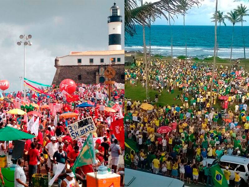 Em Salvador, manifestantes pró e contra o impeachment da presidente Dilma Rousseff já estão tomando a orla da capital baiana, neste domingo (17), quando a Câmara dos Deputados vai decidir sobre o impedimento da mandatária
Experimente grátis toda a programação da Record no R7 Play