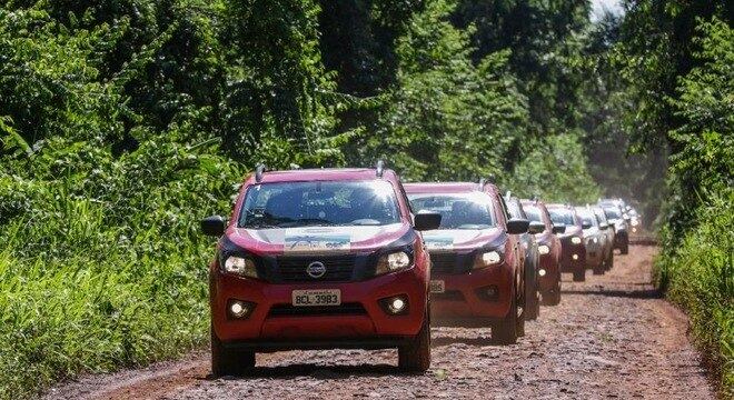 Sob o capô a picape é equipada com motor 2.3l biturbo de 190 cv e 45,9kgfm de torque