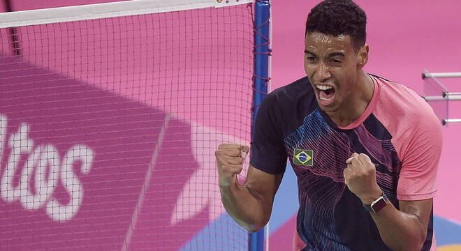 Ygor Coelho, o ouro no Badminton