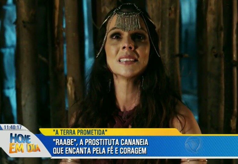 A coragem de Raabe garante a salvação de toda a família,
inclusive do pai que tanto a maltrata.



— Ela quer proteger a família, ela não quer que ele
morra. Se não, ela poderia deixar ele em Jericó. Ela quer levar essa família
com ela e é isso que acontece

• Assista ao Hoje em Dia na íntegra? Acesse o R7.com/Play 

