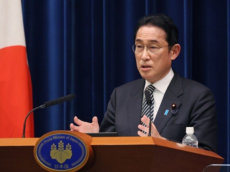 Primeiro-ministro do Japão, Fumio Kishida, líder do Partido Liberal Democrático (LDP)