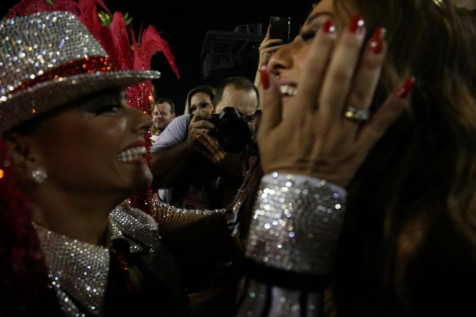 Um encontro de majestades, né?