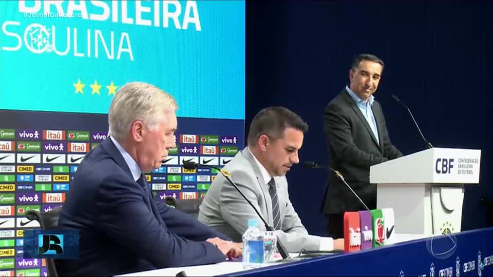 Ancelotti convoca Kaio Jorge e deixa Neymar e Vini Jr. de fora para os jogos contra Chile e Bolívia