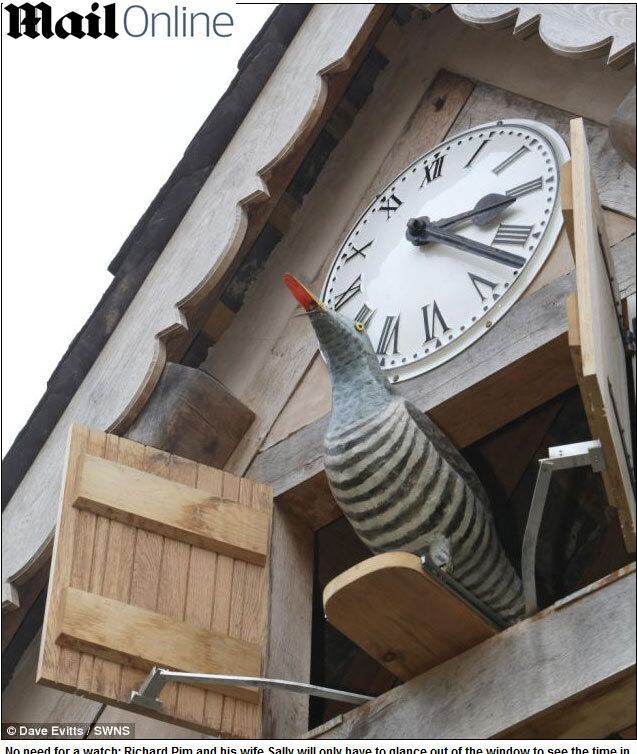 

Richard disse ao Daily Mail que achou divertido construir o
cuco.


— Eu queira construir algo que fizesse as pessoas
rirem