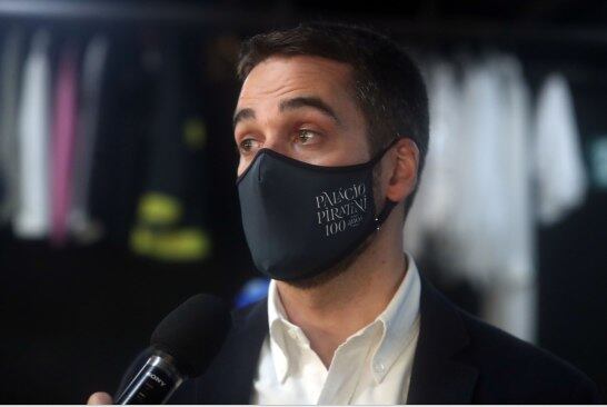 O governador do Rio Grande do Sul, Eduardo Leite (PSDB)