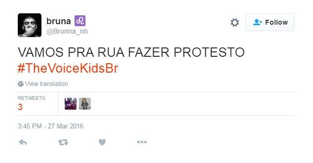 O pessoal ficou revoltado
