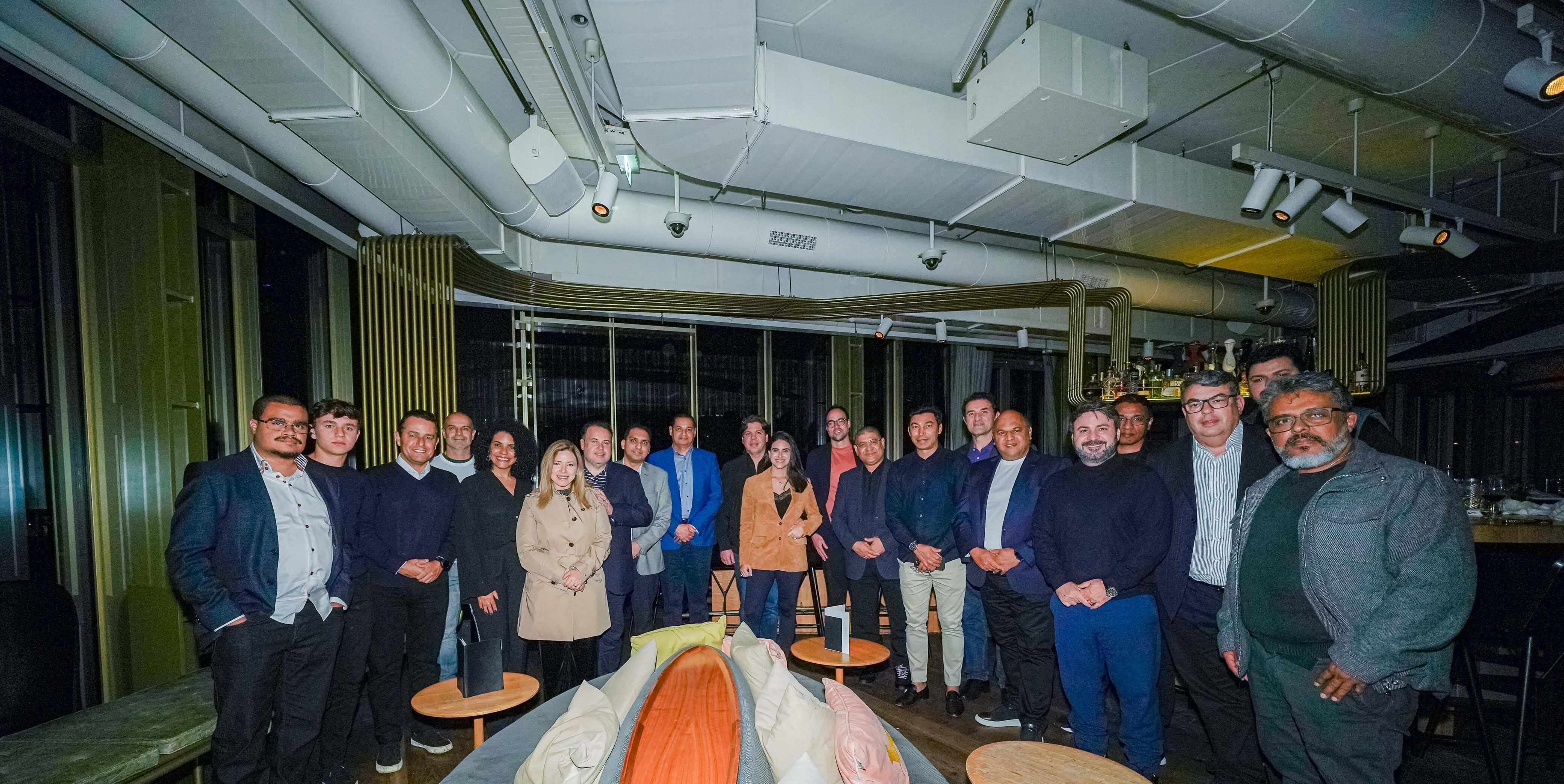 Comitiva da RECORD, RECORD News, Abratel e LM Telecom participou do IBC 2025