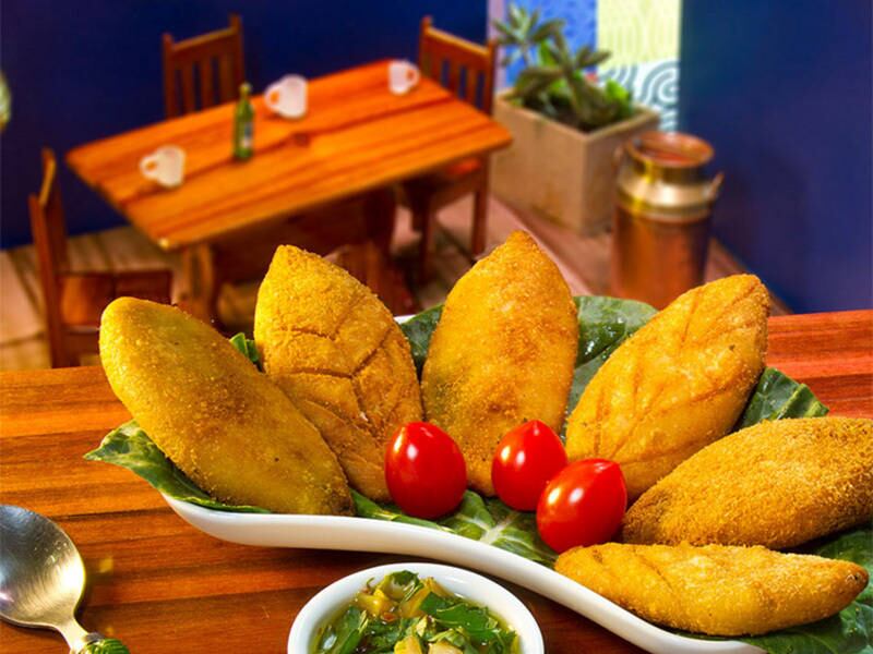 A Venda
Prato-Flor de Maniçoba:Bolinho com carne maniçoba.Local: av. Iemanjá, 100 A - Boca do Rio
