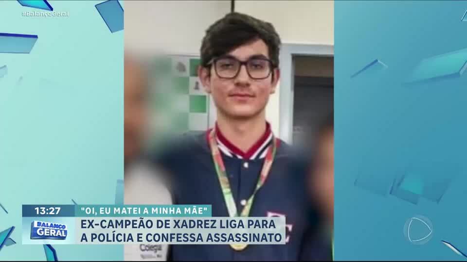 Jovem confessa assassinato da mãe e diz ter sido controlado e dopado por ela desde criança