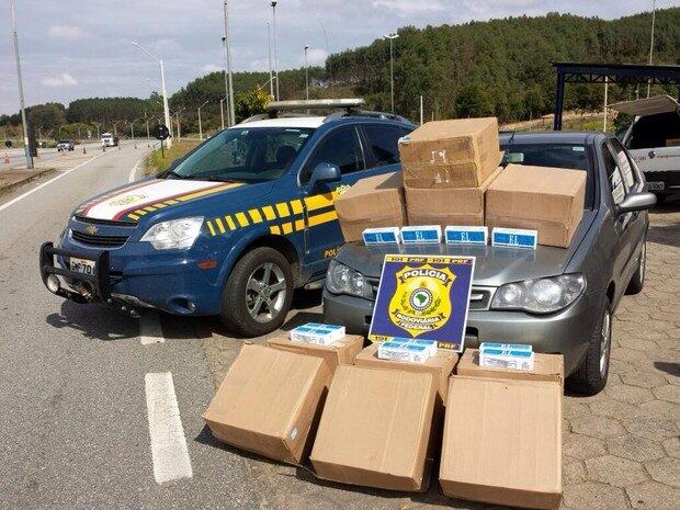 Motorista foi detido e levado para a Polícia Federal