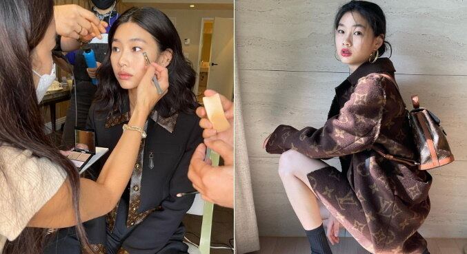 Jung Ho-yeon
Na TV, a sul-coreana Jung Ho-yeon se transformou em outro fenômeno graças à série Round 6. A modelo e atriz tinha feito poucos trabalhos de atuação antes de emplacar a personagem Kang Sae-byeok, que agradou ao público. Atualmente, a atriz conta com mais de 23 milhões de seguidores nas redes sociais e fechou contratos com grandes marcas