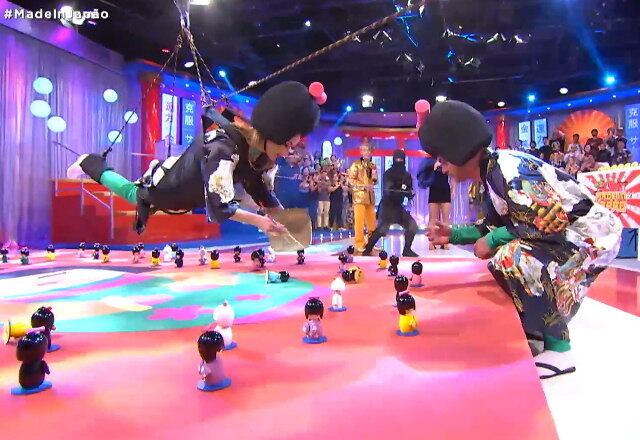 Na prova seguinte das equipes, os integrantes precisaram ter um estômago forte! O desafio Pega Kokeshi valia sete pontos e foi inspirado na boneca japonesa Kokeshi. Os participantes precisavam capturar essas bonequinhas para saber quais iguarias exóticas teriam que comer, incluindo baratas e larvas. Por apenas um ponto, os Samurais garantiram a vitória! 
