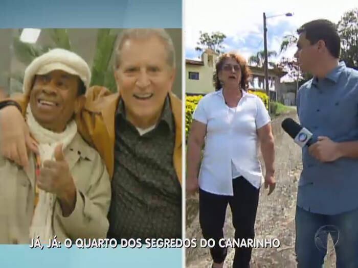 Um dos melhores amigos de Canarinho era o humorista Carlos Alberto de Nóbrega. Eles trabalharam juntos no SBT