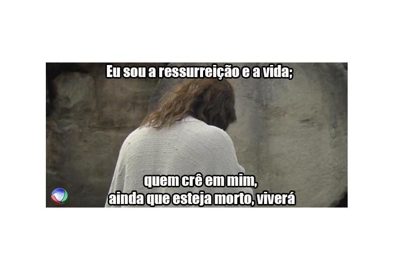 Mensagem exibida no episódio A Ressurreição de Lázaro


+ Veja os melhores momentos do episódio Barrabás
+ Povo liberta Barrabás e condena Jesus à morte; veja o que rolou no episódio
+ Jesus opera milagres em A Cura do Servo do Sumo Sacerdote: "Eu sou o caminho, a verdade e a vida"



